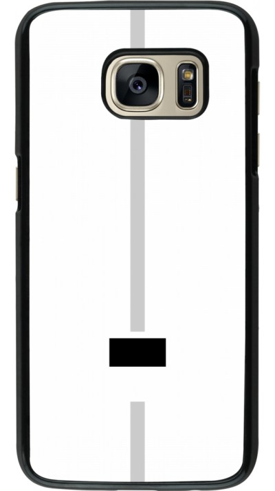 Samsung Galaxy S7 Case Hülle - Kanton FR weiss