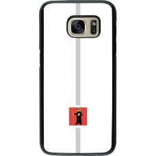 Samsung Galaxy S7 Case Hülle - Kanton GL weiss