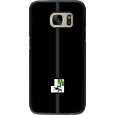 Samsung Galaxy S7 Case Hülle - Kanton GR schwarz