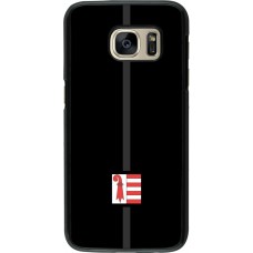 Samsung Galaxy S7 Case Hülle - Kanton JU schwarz