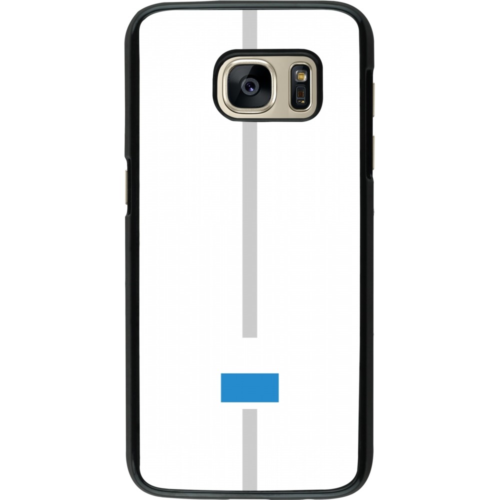 Samsung Galaxy S7 Case Hülle - Kanton LU weiss