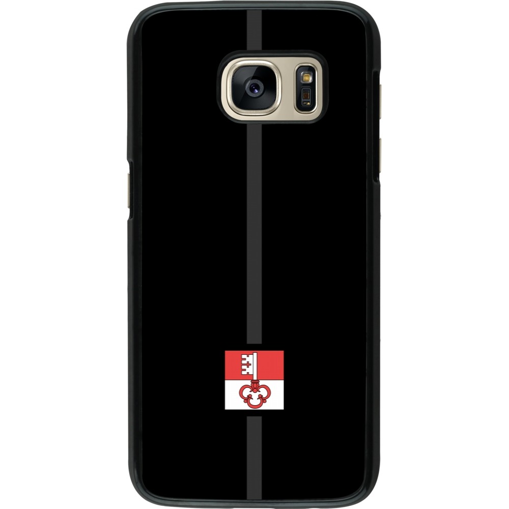 Samsung Galaxy S7 Case Hülle - Kanton OW schwarz