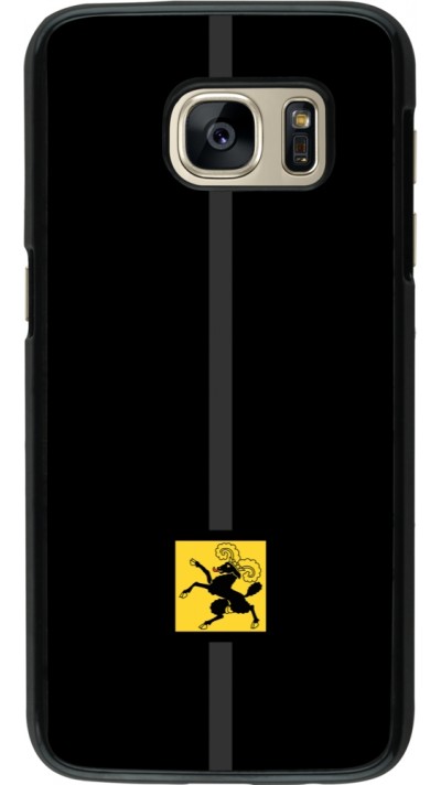Samsung Galaxy S7 Case Hülle - Kanton SH schwarz