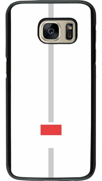 Samsung Galaxy S7 Case Hülle - Kanton SO weiss