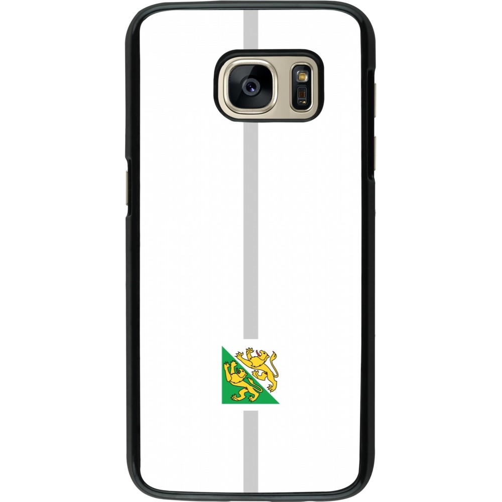 Samsung Galaxy S7 Case Hülle - Kanton TG weiss
