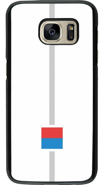 Samsung Galaxy S7 Case Hülle - Kanton TI weiss