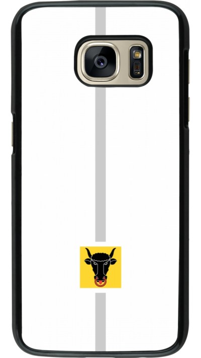 Samsung Galaxy S7 Case Hülle - Kanton UR weiss