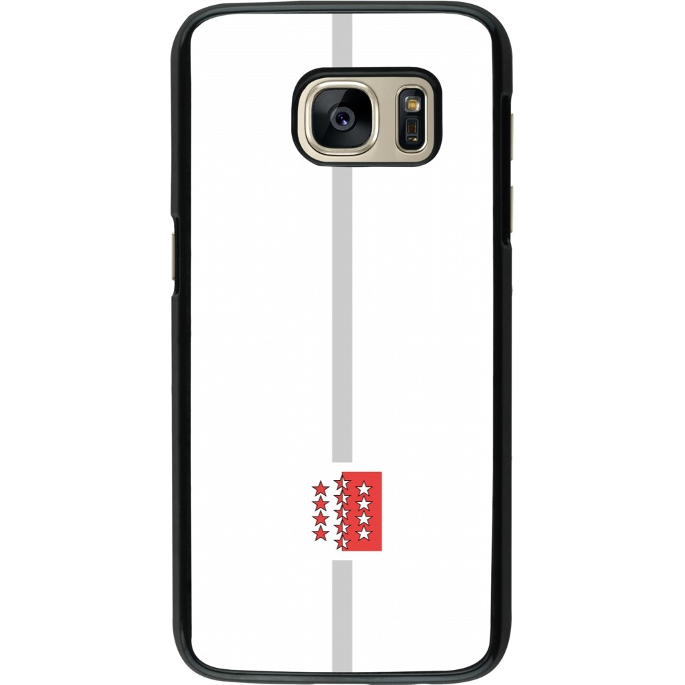 Samsung Galaxy S7 Case Hülle - Kanton VS weiss