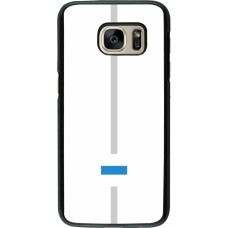 Samsung Galaxy S7 Case Hülle - Kanton ZG weiss