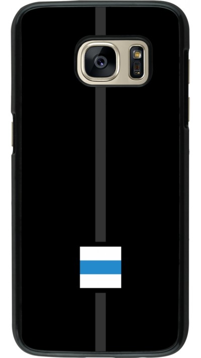 Samsung Galaxy S7 Case Hülle - Kanton ZG schwarz