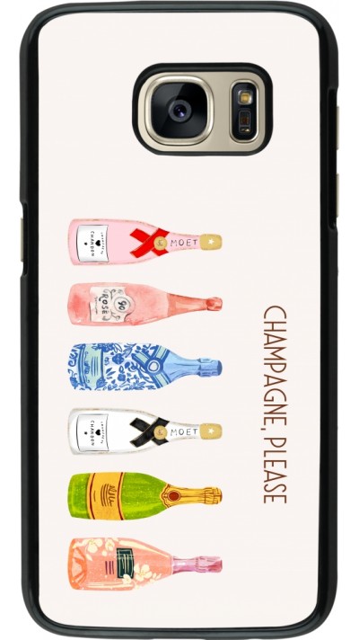 Samsung Galaxy S7 Case Hülle - Champagne Please