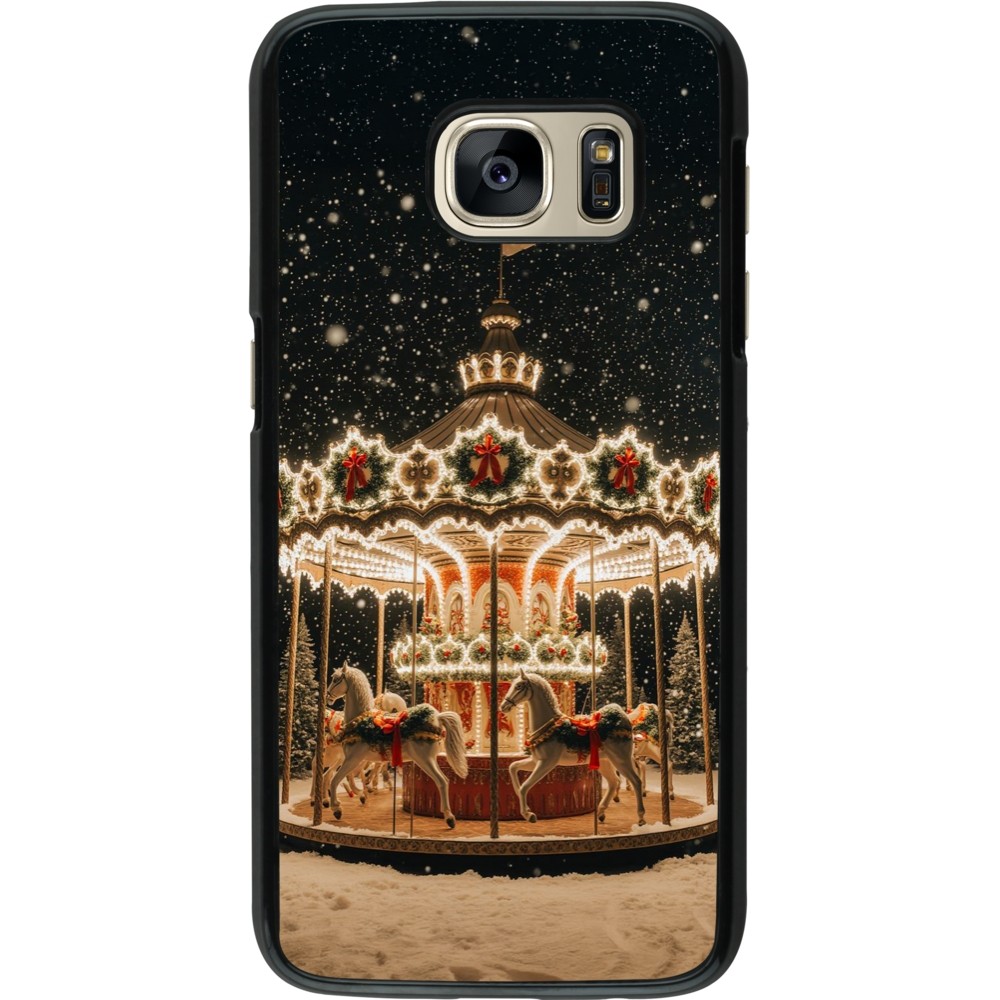 Coque Samsung Galaxy S7 - Christmas 25 Carousel