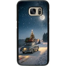 Coque Samsung Galaxy S7 - Christmas 25 Car with Tree Xmas