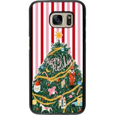 Coque Samsung Galaxy S7 - Christmas 25 Happy Holiday