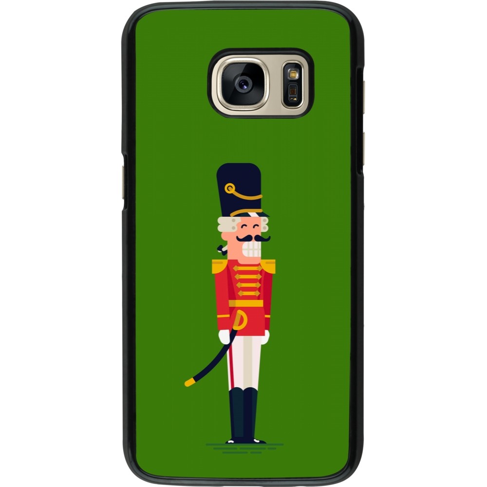 Coque Samsung Galaxy S7 - Christmas 25 Nutcracker Green