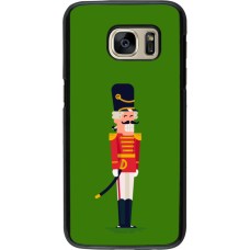 Coque Samsung Galaxy S7 - Christmas 25 Nutcracker Green