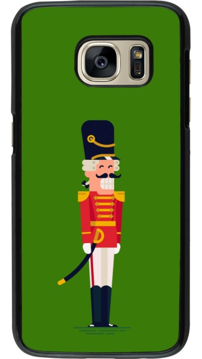Coque Samsung Galaxy S7 - Christmas 25 Nutcracker Green