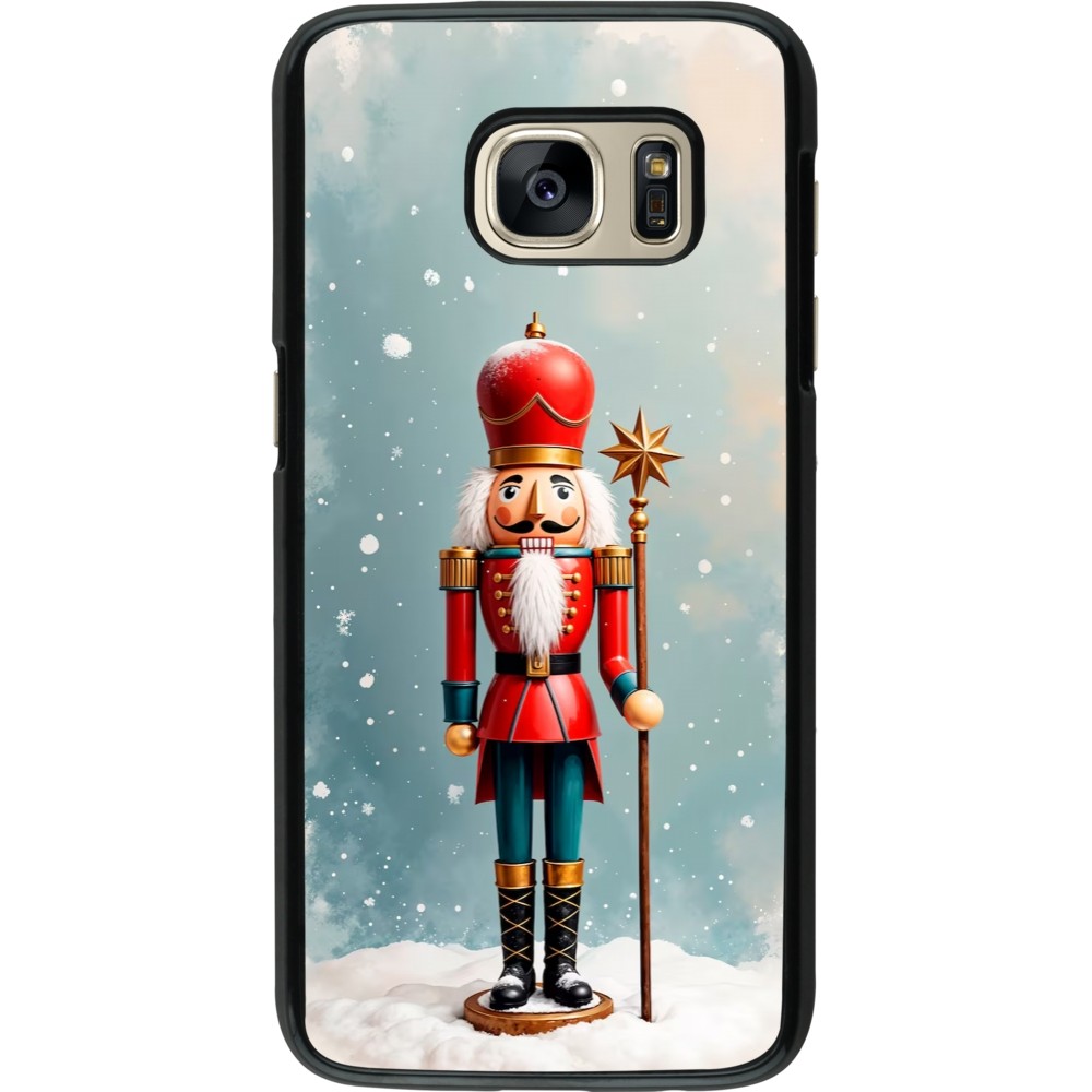 Coque Samsung Galaxy S7 - Christmas 25 Nutcracker Snow