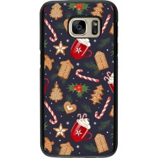 Coque Samsung Galaxy S7 - Christmas 25 Pattern Gingerbread House