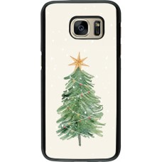 Coque Samsung Galaxy S7 - Christmas 25 Sketch Tree