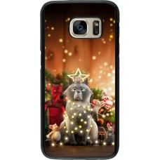 Coque Samsung Galaxy S7 - Christmas 25 Xmas Cat