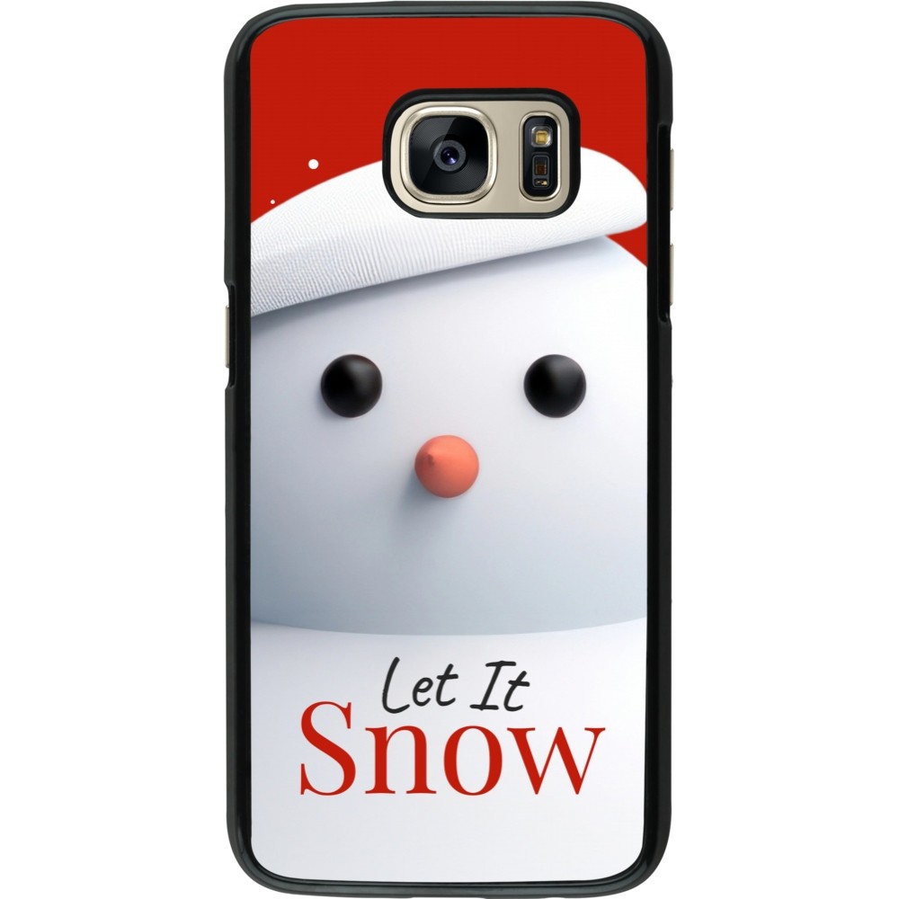 Coque Samsung Galaxy S7 - Christmas 25 Xmas Snowman