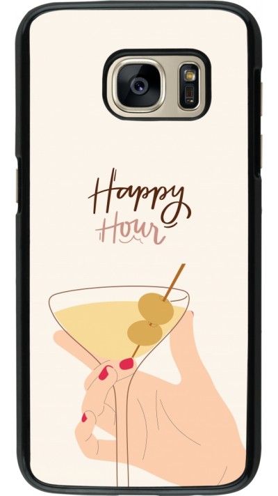 Samsung Galaxy S7 Case Hülle - Cocktail Happy Hour