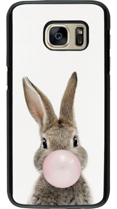 Coque Samsung Galaxy S7 - Easter 2023 bubble gum bunny