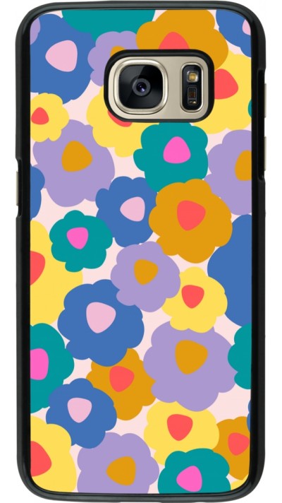 Samsung Galaxy S7 Case Hülle - Easter 2024 flower power