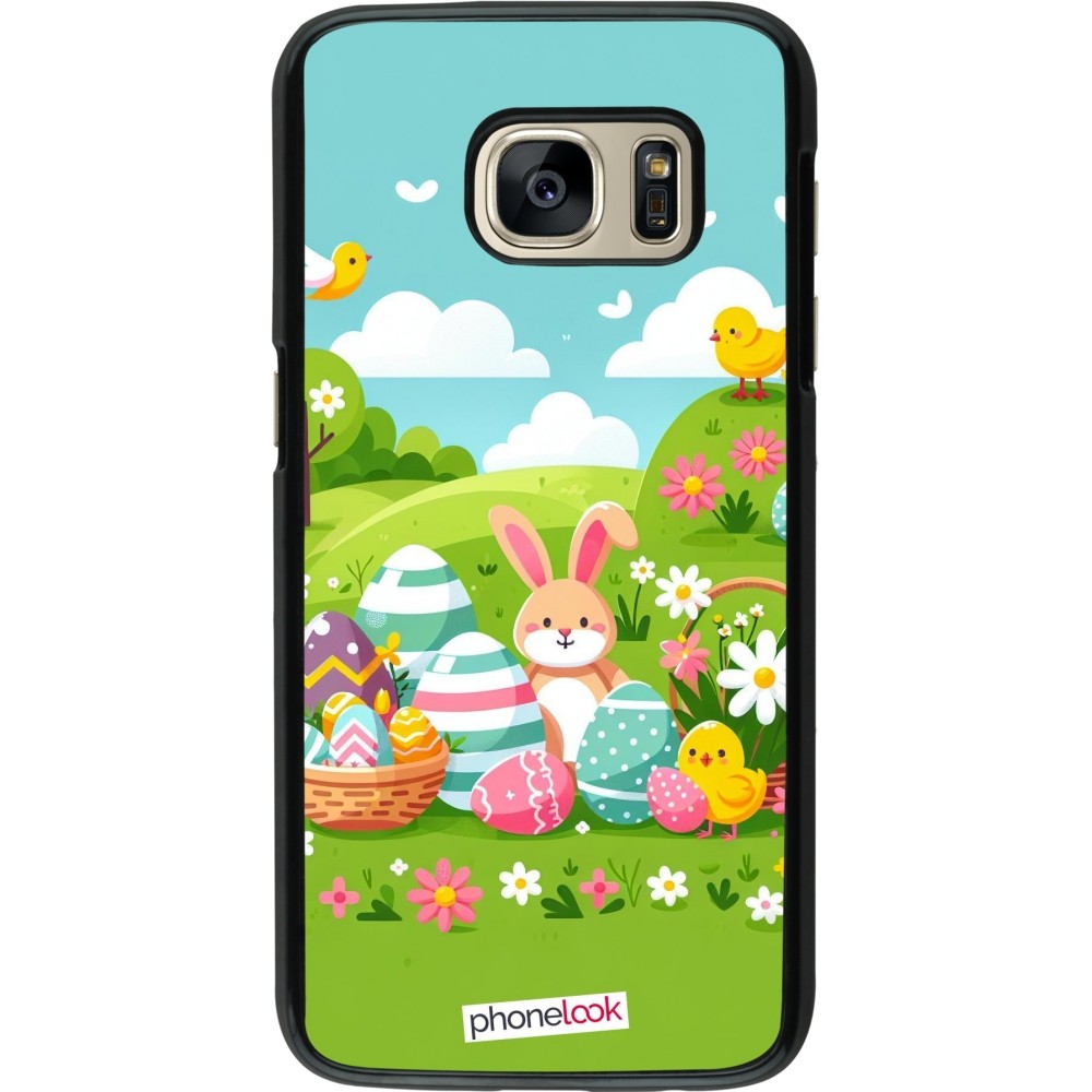 Coque Samsung Galaxy S7 - Easter 2025 Green