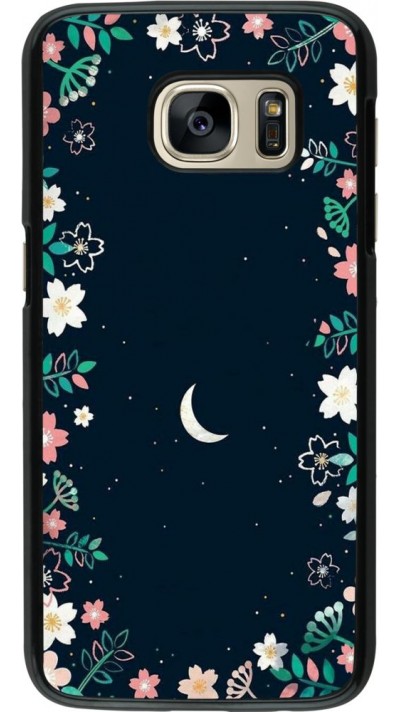 Coque Samsung Galaxy S7 - Flowers space