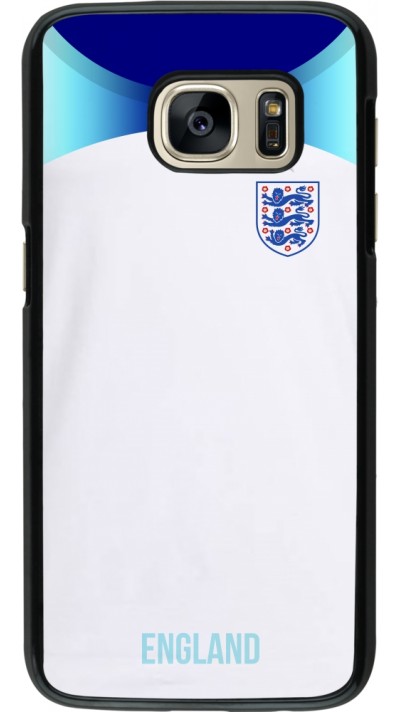 Coque Samsung Galaxy S7 - Maillot de football Angleterre 2022 personnalisable