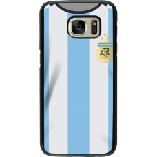 Coque Samsung Galaxy S7 - Maillot de football Argentine 2022 personnalisable