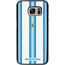 Coque Samsung Galaxy S7 - Maillot de football Argentine 2026 personnalisable