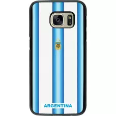 Samsung Galaxy S7 Case Hülle - Argentinien 2026 personalisierbares Fussballtrikot