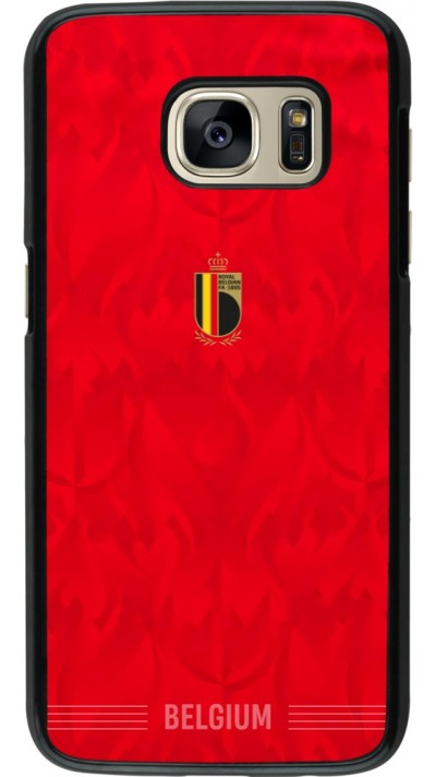 Coque Samsung Galaxy S7 - Maillot de football Belgique 2026 personnalisable