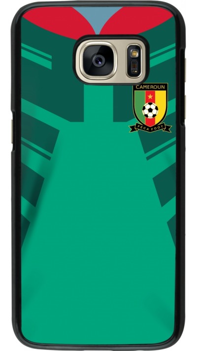 Coque Samsung Galaxy S7 - Maillot de football Cameroun 2022 personnalisable