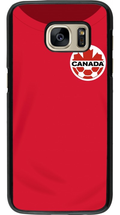 Samsung Galaxy S7 Case Hülle - Kanada 2022 personalisierbares Fussballtrikot