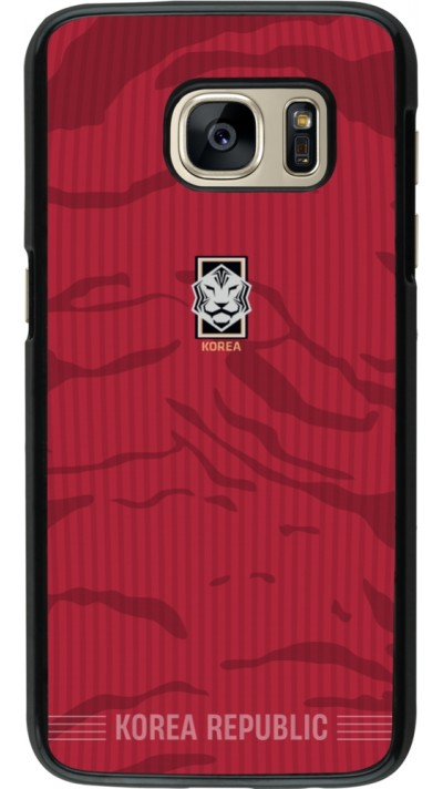 Coque Samsung Galaxy S7 - Maillot de football Corée du Sud 2026 personnalisable