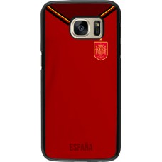 Coque Samsung Galaxy S7 - Maillot de football Espagne 2022 personnalisable