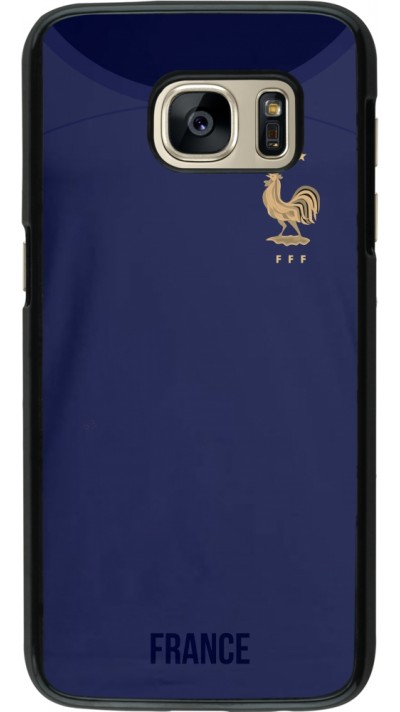 Coque Samsung Galaxy S7 - Maillot de football France 2022 personnalisable