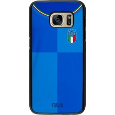 Coque Samsung Galaxy S7 - Maillot de football Italie 2022 personnalisable