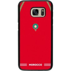 Coque Samsung Galaxy S7 - Maillot de football Maroc 2026 personnalisable