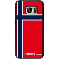 Coque Samsung Galaxy S7 - Maillot de football Norvège 2026 personnalisable