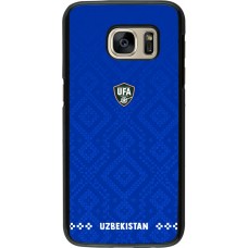 Coque Samsung Galaxy S7 - Maillot de football Ouzbékistan 2026 personnalisable