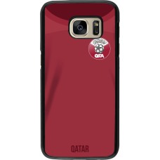 Samsung Galaxy S7 Case Hülle - Katar 2022 personalisierbares Fussballtrikot