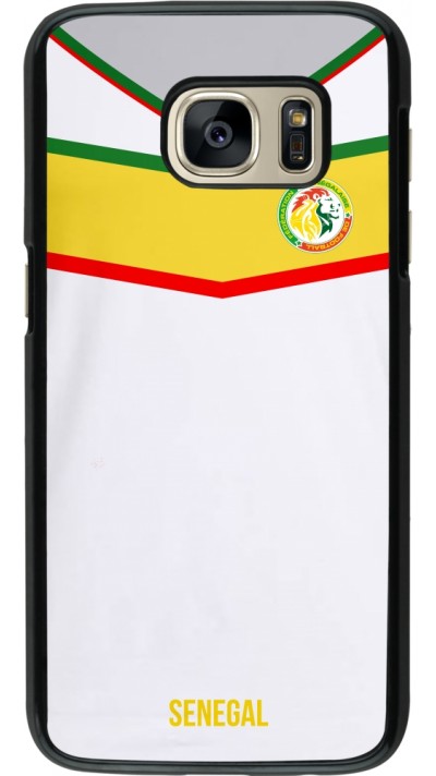 Coque Samsung Galaxy S7 - Maillot de football Senegal 2022 personnalisable