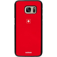 Coque Samsung Galaxy S7 - Maillot de football Suisse 2026 personnalisable