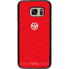 Coque Samsung Galaxy S7 - Maillot de football Tunisie 2026 personnalisable