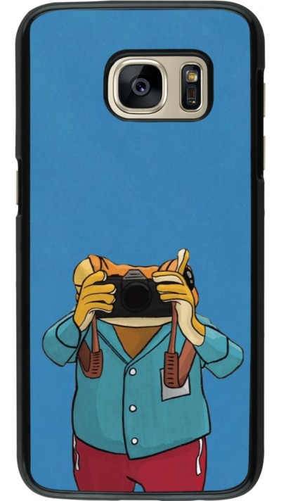 Coque Samsung Galaxy S7 - Frog with camera DTMF